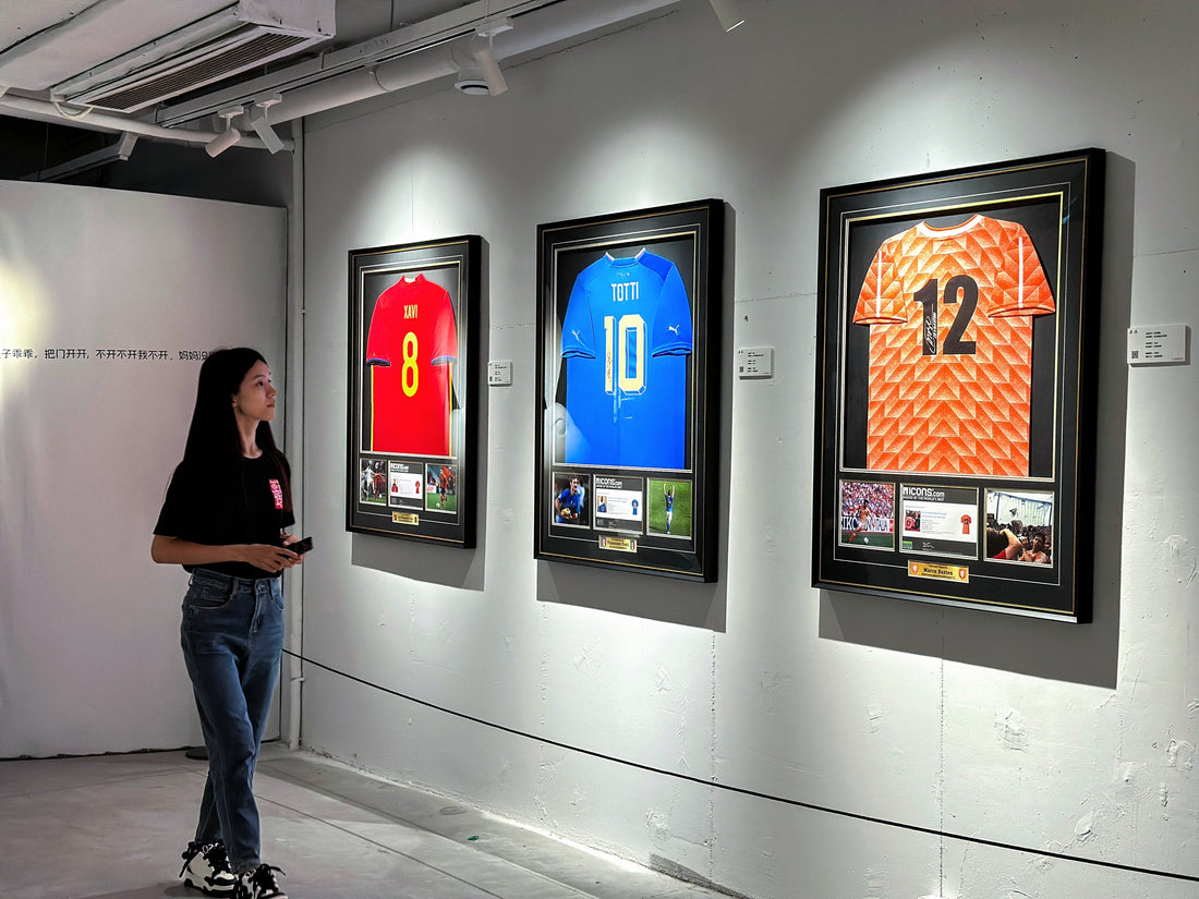 2024 European Championship Signed Jersey Exhibition