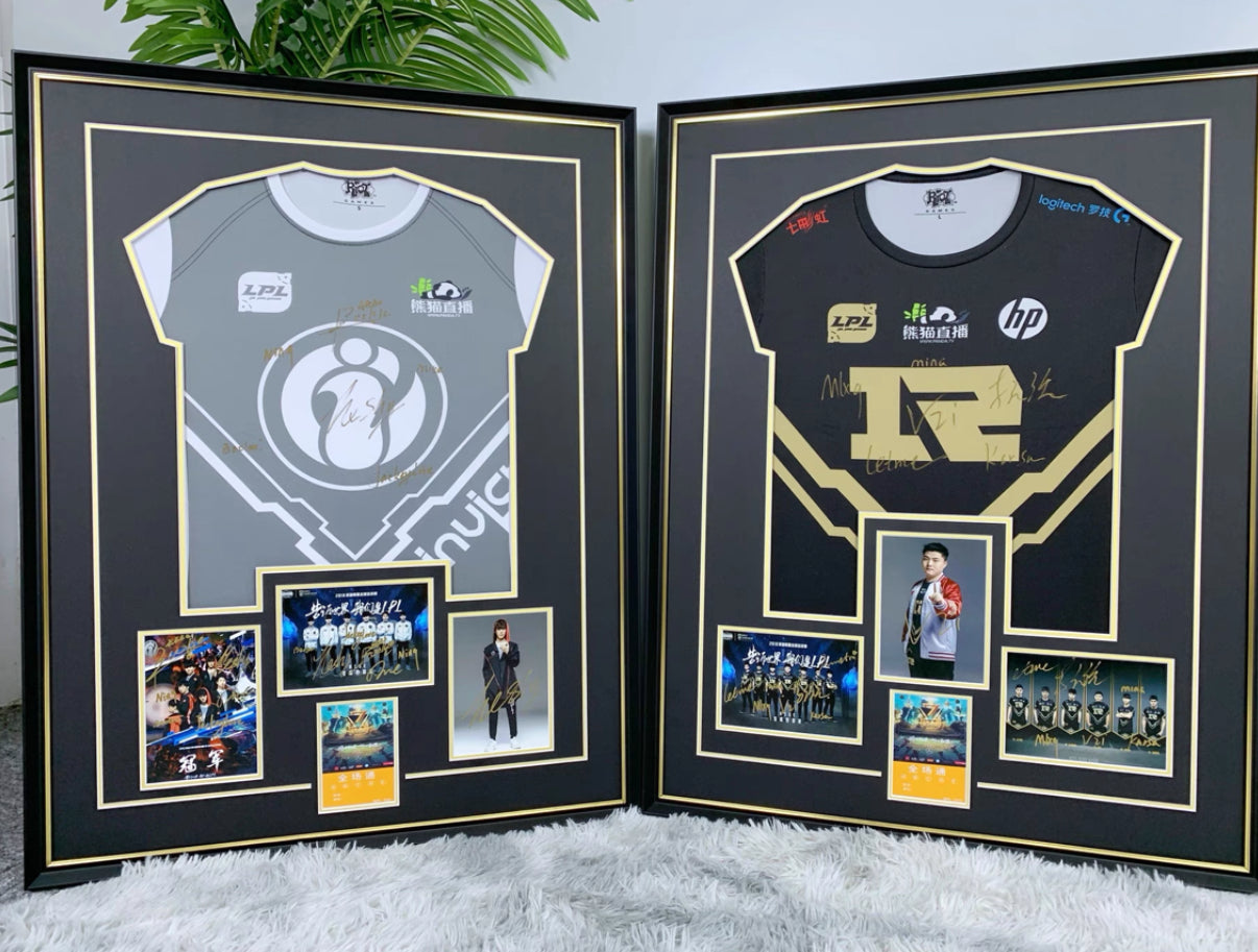 Game Jersey with Personalized Custom Design Framed 000015