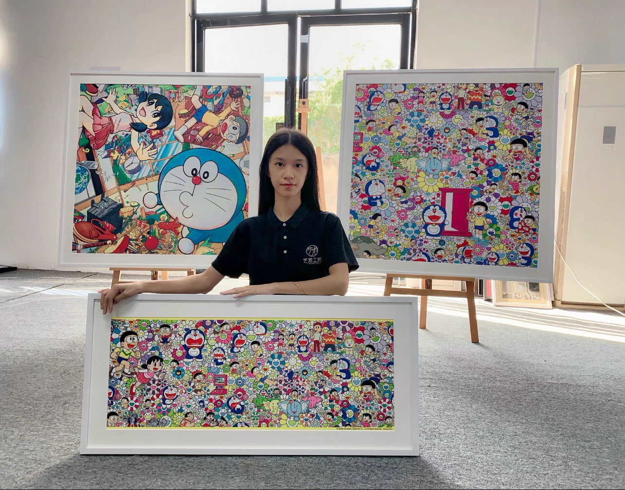 Doraemon Item with Personalized Custom Design Framed 000123