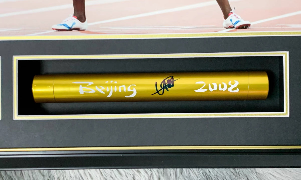 UsainBolt Sentimental Item with Personalized Custom Design Framed 000030