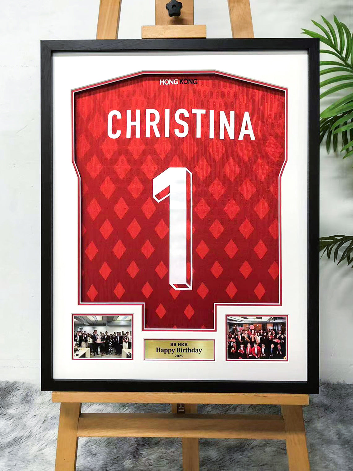 T-shirt HK Sentimental Item with Personalized Custom Design Framed 000132