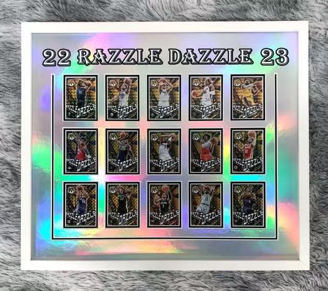 NBA Trading Card with Personalized Custom Design Framed000011