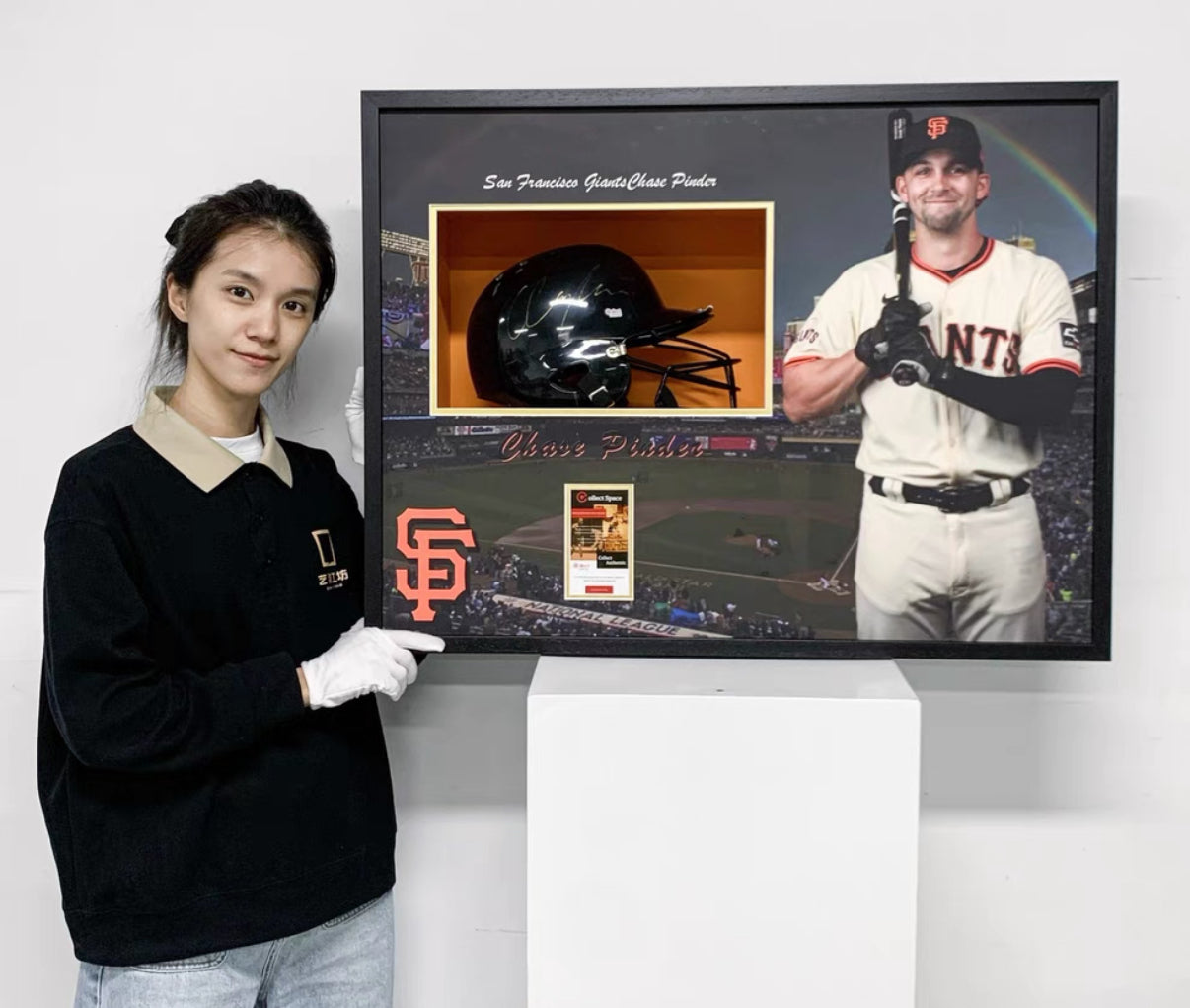 baseball uniform Sentimental Item with Personalized Custom Design Framed000007