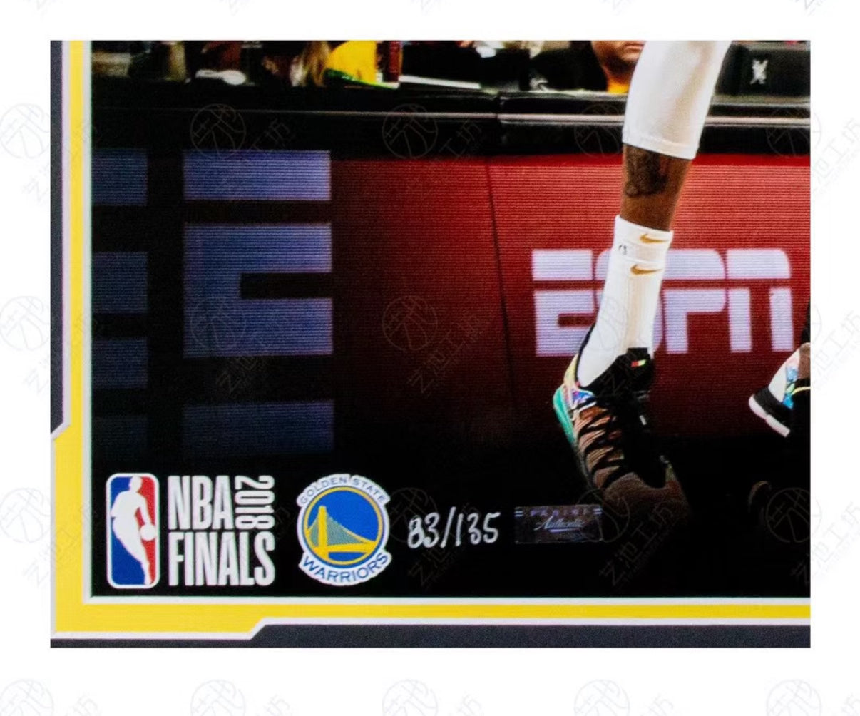 Golden State Warriors Kevin Durant Poster with Personalized Custom Design Framed00009