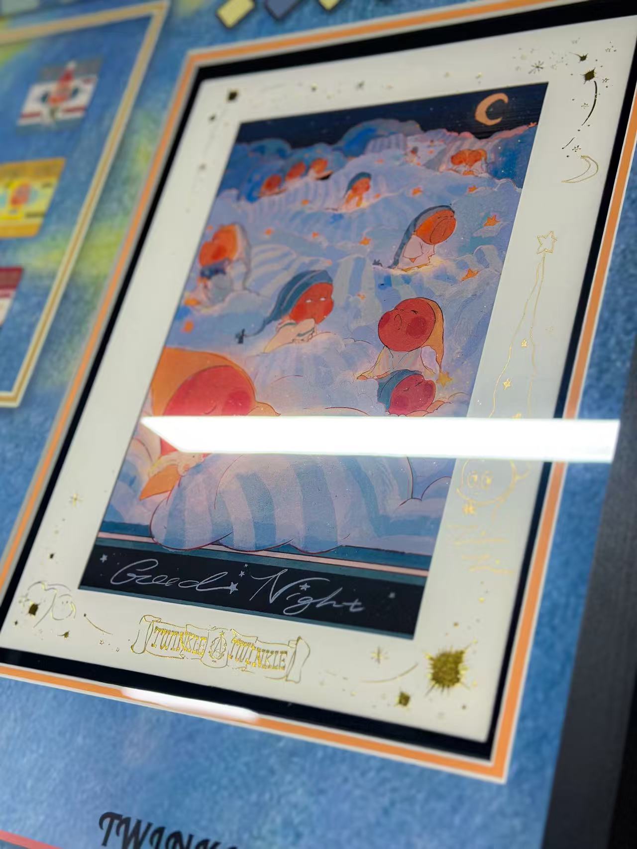 POP MART Sentimental Item with Personalized Custom Design Framed 000124