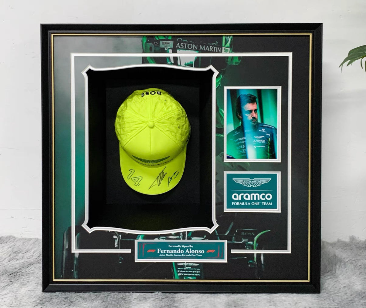 FernandoAlonso hat Sentimental Item with Personalized Custom Design Framed000028