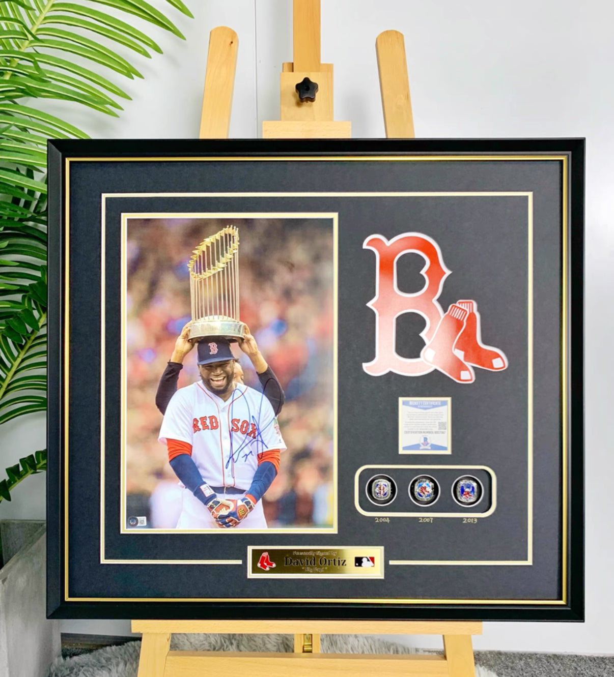 baseball uniform Poster with Personalized Custom Design Framed 000006