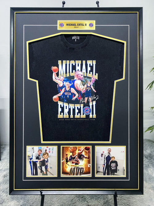 Custom Basketball Jersey Framing 00098