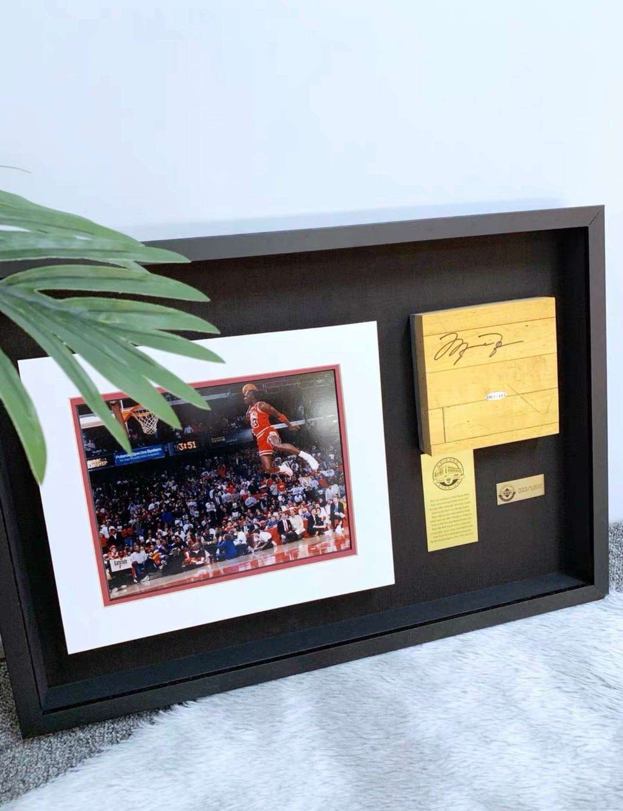 Michael Jordan Item with Personalized Custom Design Framed 00082