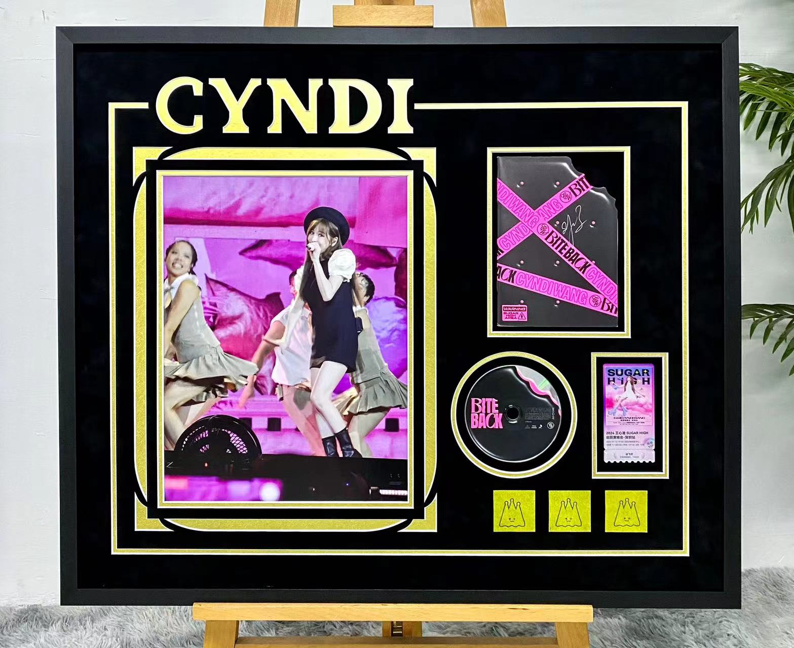 CYNDI Sentimental Item with Personalized Custom Design Framed 000118