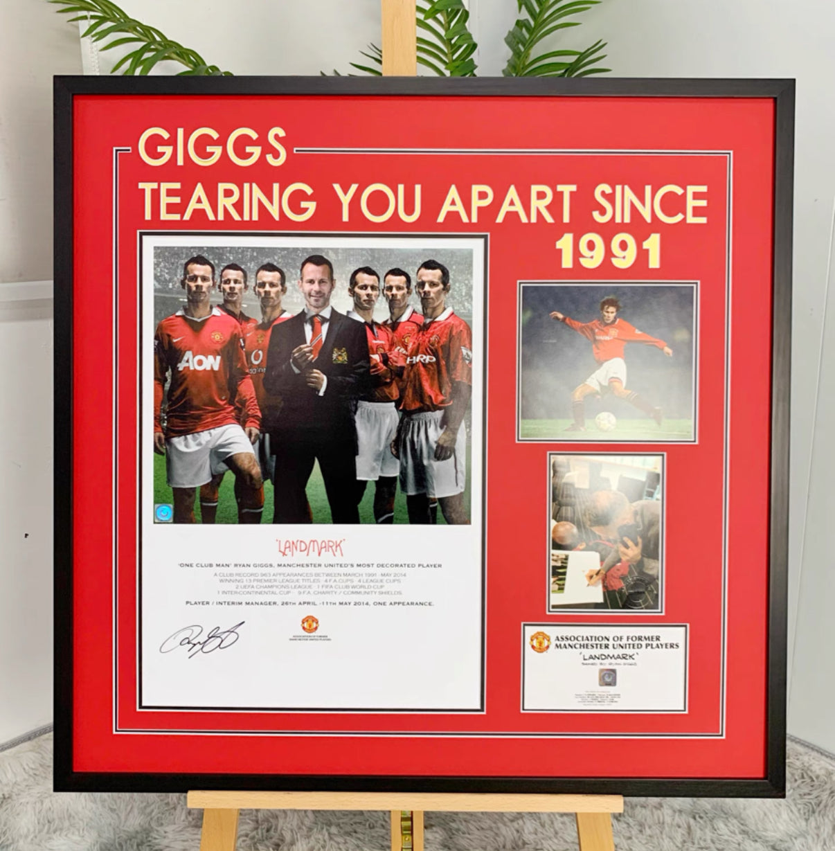 Poster with Personalized Custom Design Framed 000013