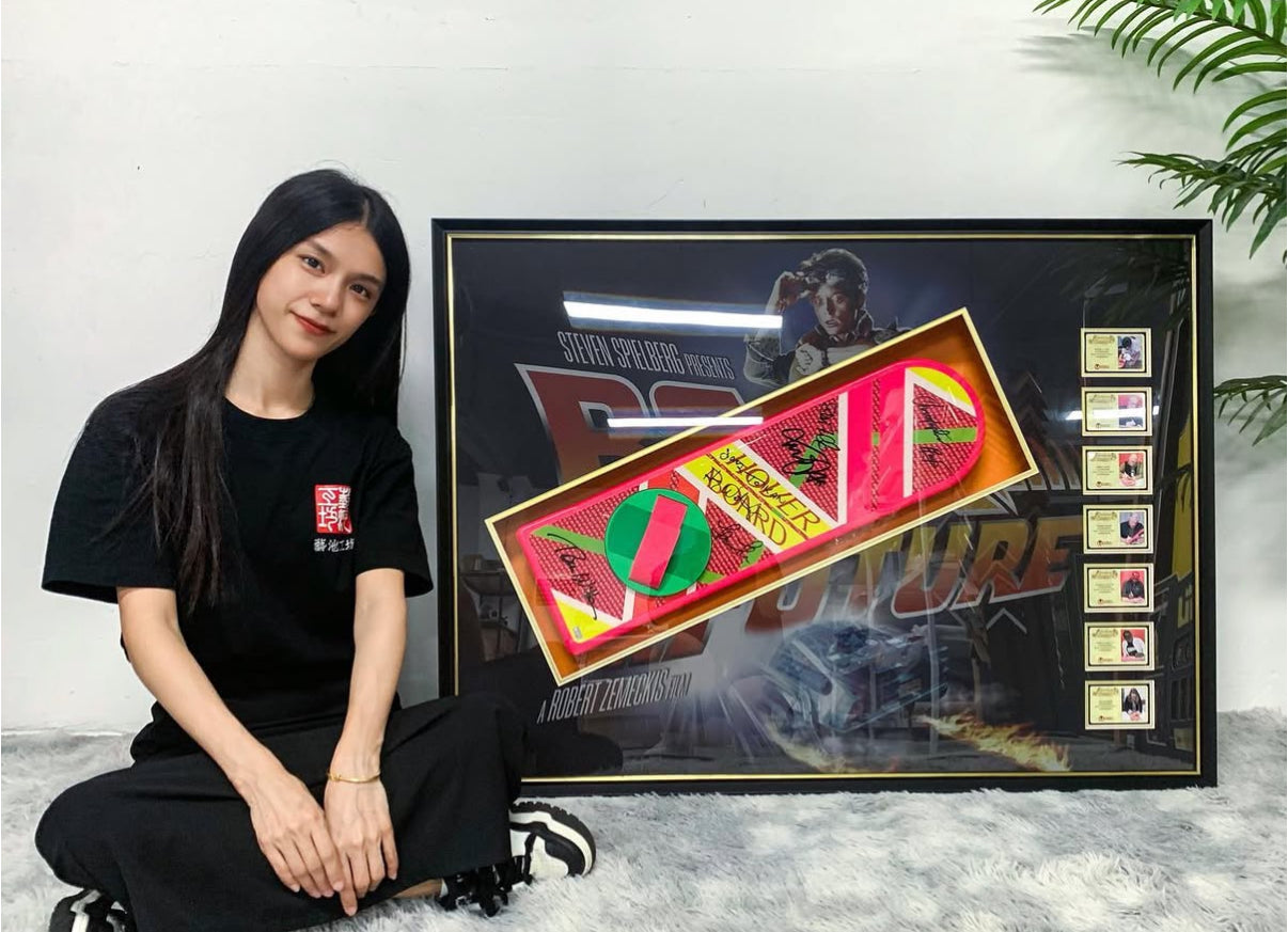Back to the Future Sentimental Item with Personalized Custom Design Framed 000034