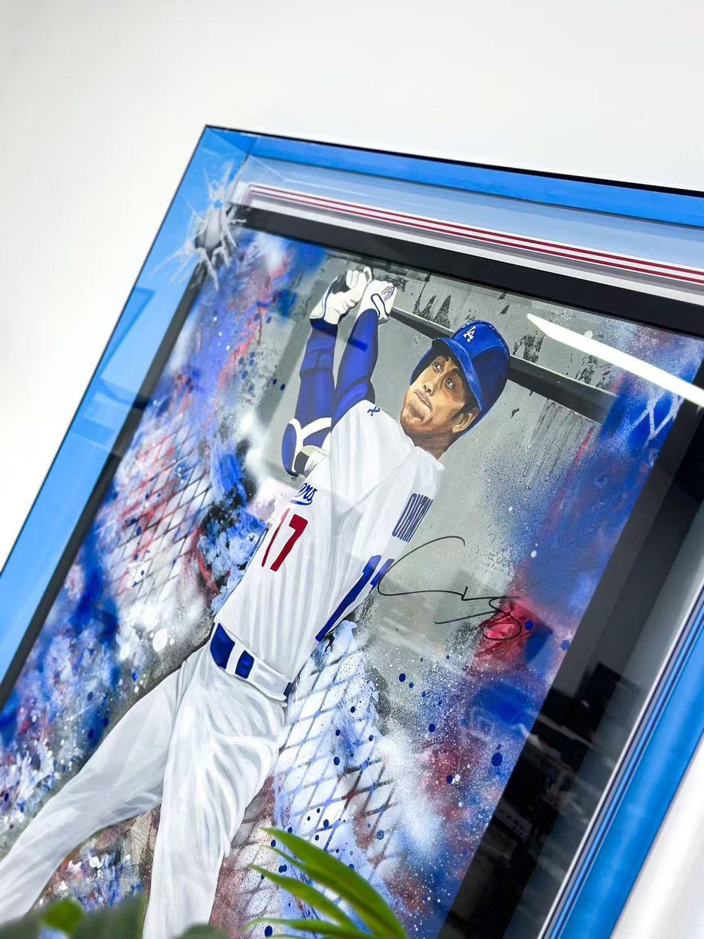 Shohei Ohtani Sentimental Item with Personalized Custom Design Framed000004