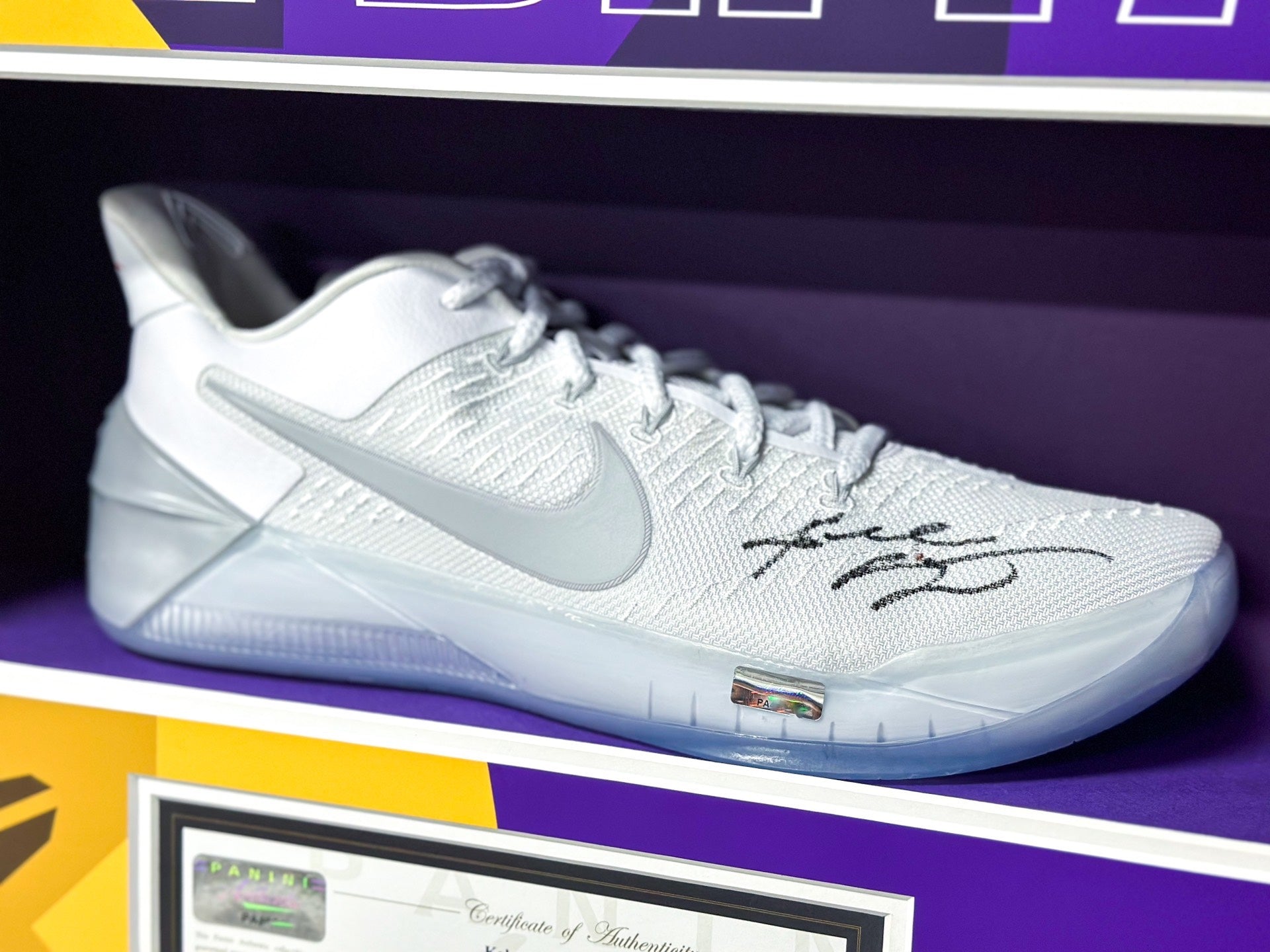 Kobe Bryant Sneakers with Personalized Custom Design Framed 000020