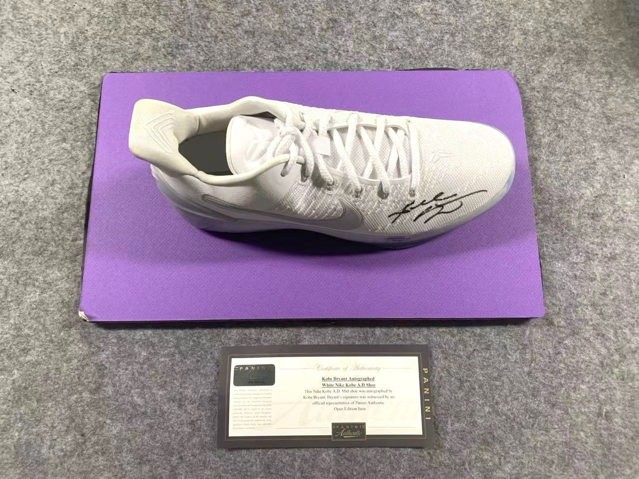 Kobe Bryant Sneakers with Personalized Custom Design Framed 000020