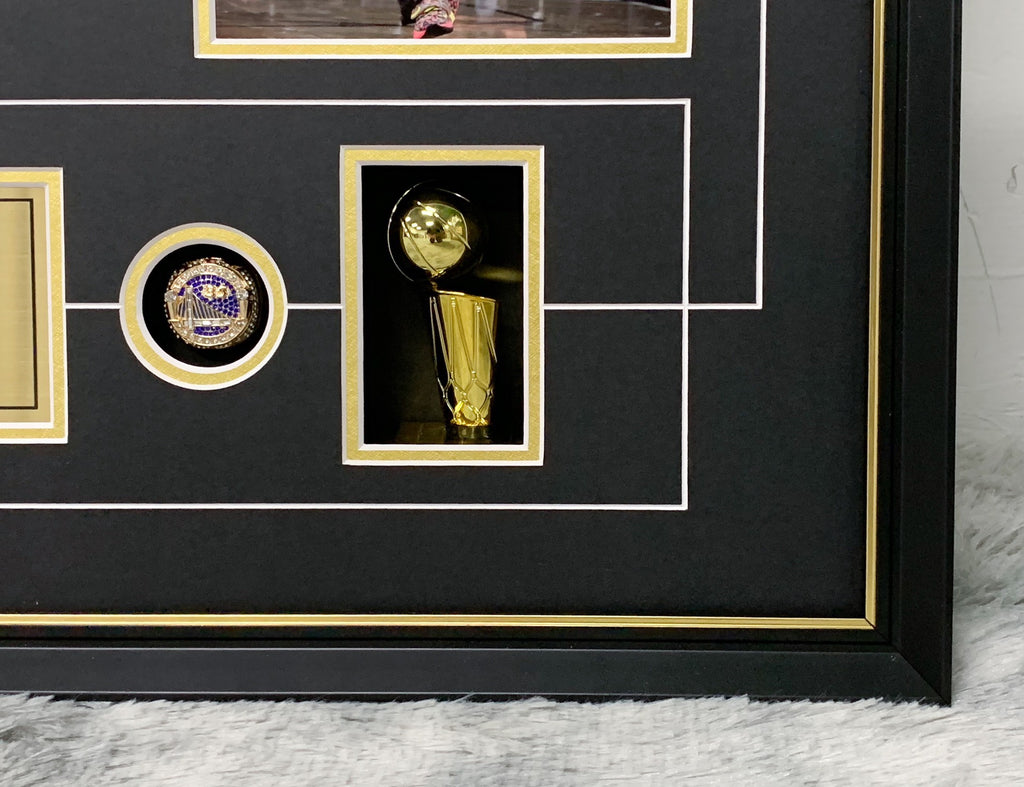 Brooklyn Nets Kevin Durant Autographed Jersey with Personalized Custom Design Framed 00007
