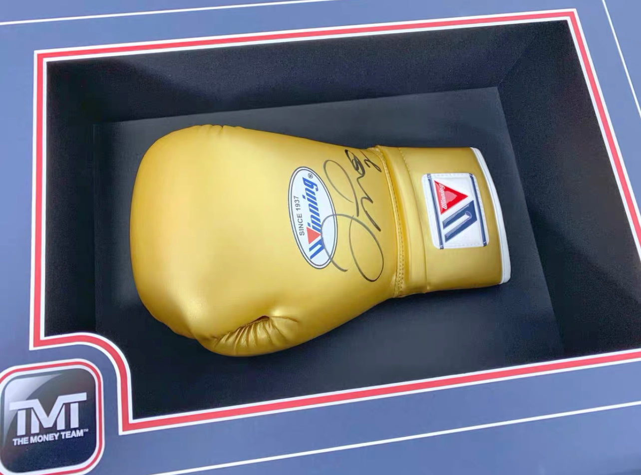 Floyd Mayweather Sentimental Item with Personalized Custom Design Framed 000122