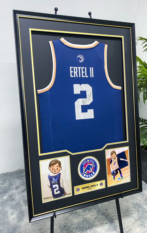 Custom Basketball Jersey Framing 00099