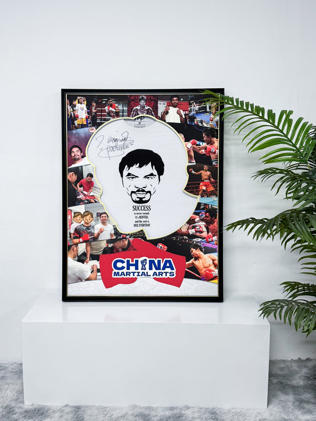 Manny Pacquiao Sportswear custom framing 000164