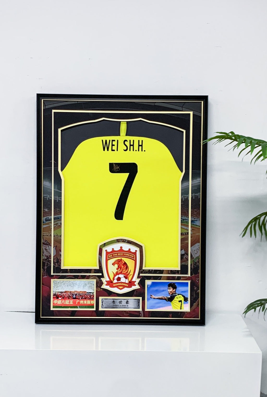 Football uniform Sentimental Item with Personalized Custom Design Framed 000186