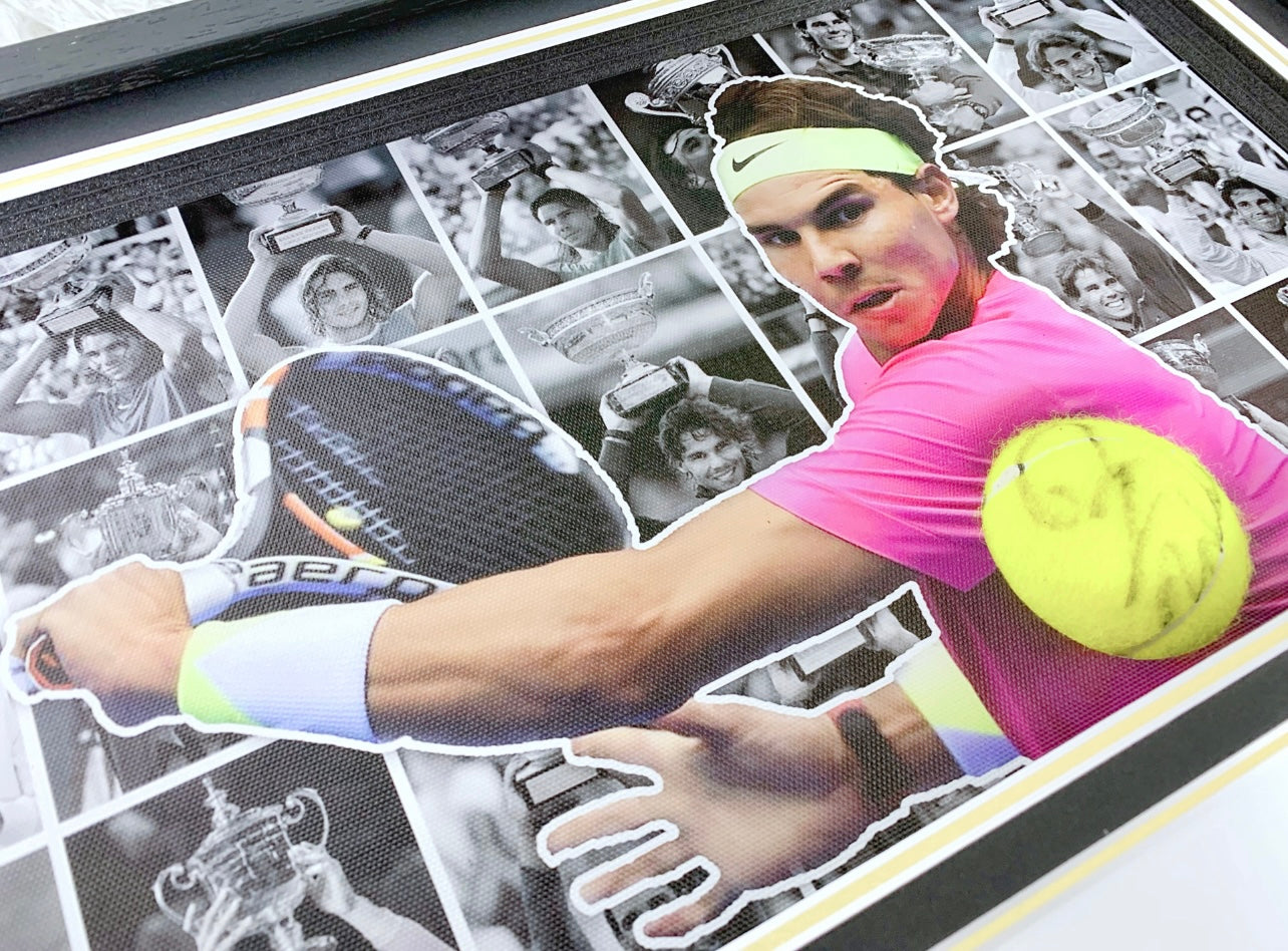 NADAL Sentimental Item with Personalized Custom Design Framed 00089