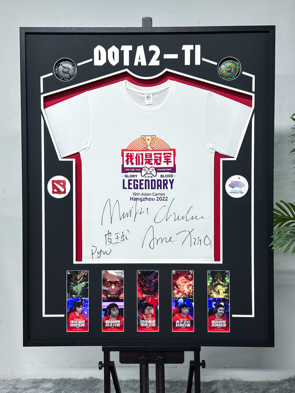 DOTA2 Custom T-Shirt Custom Framing