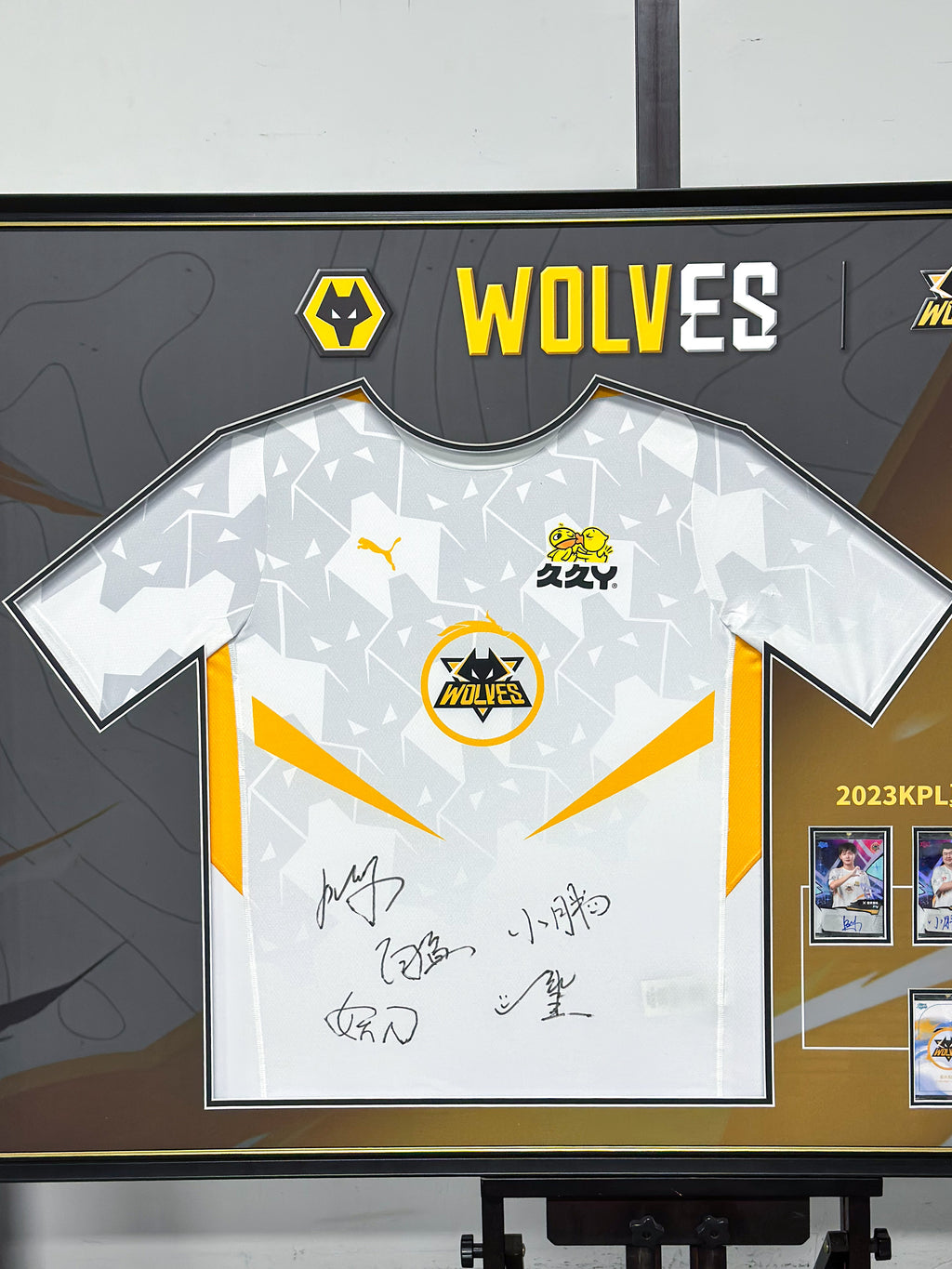 KPL Champion Custom T-Shirt Custom Framing