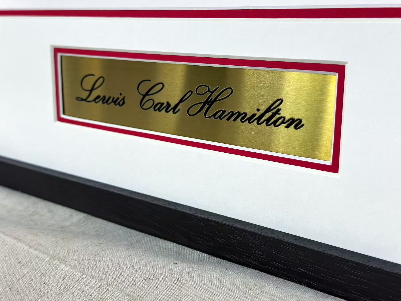 Racing Suit Custom Framing 000190