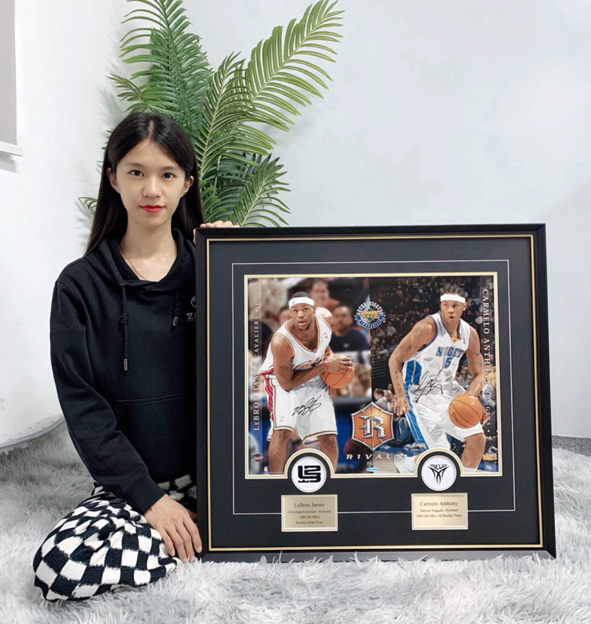 Poster with Personalized Custom Design Framed 000010