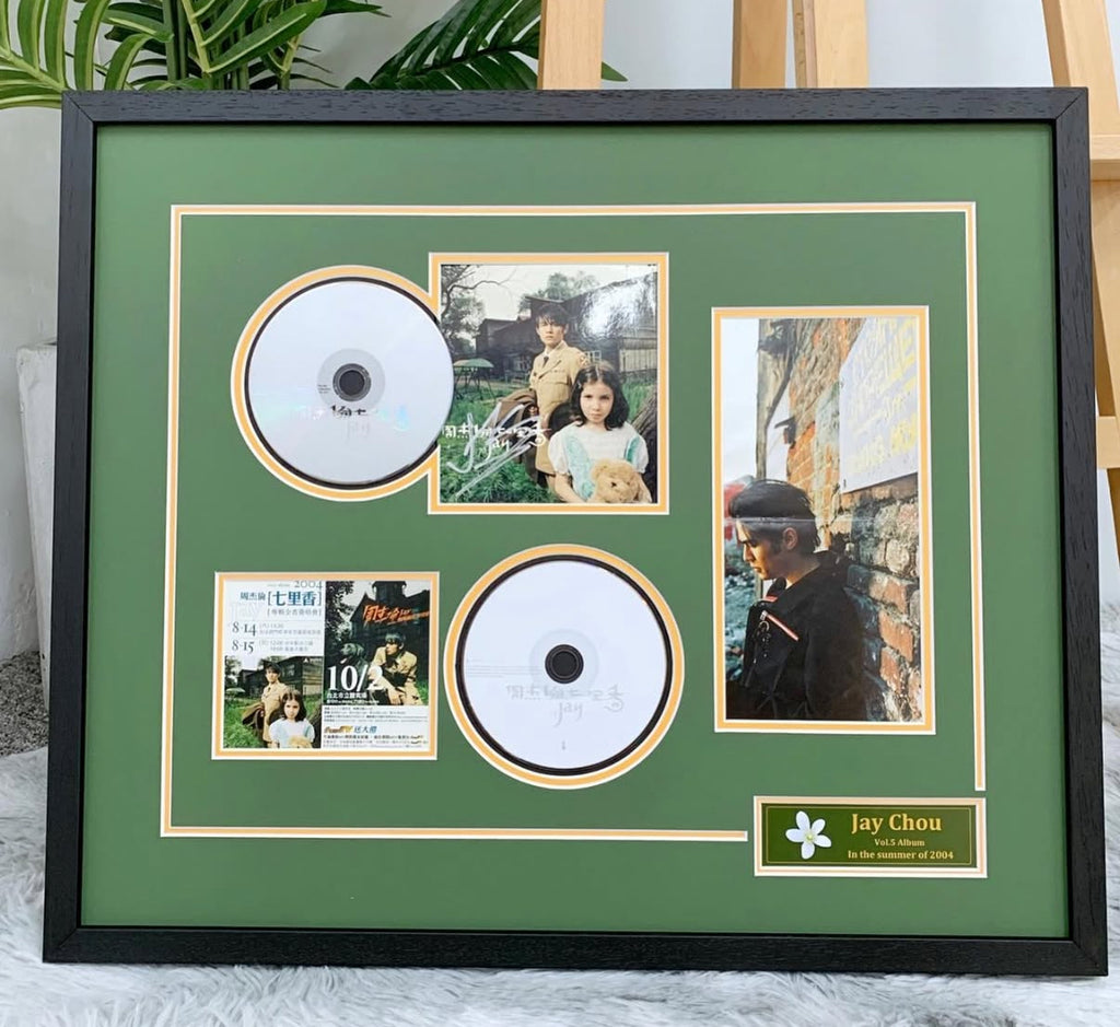 JayChou Sentimental Item with Personalized Custom Design Framed 000033