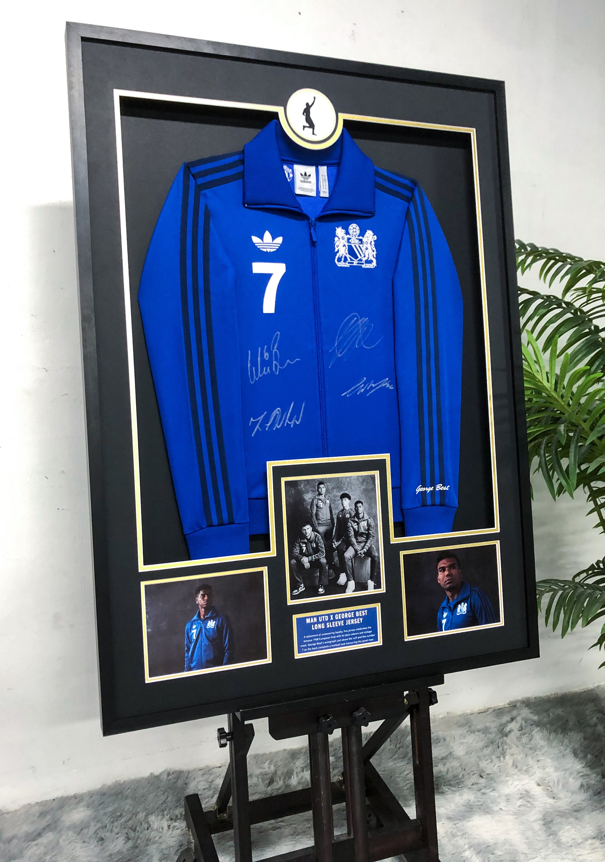 George Best Manchester United Jersey Framing  00095