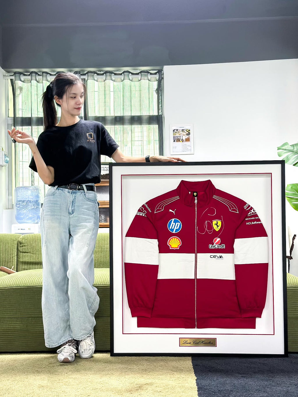 Racing Suit Custom Framing 000190