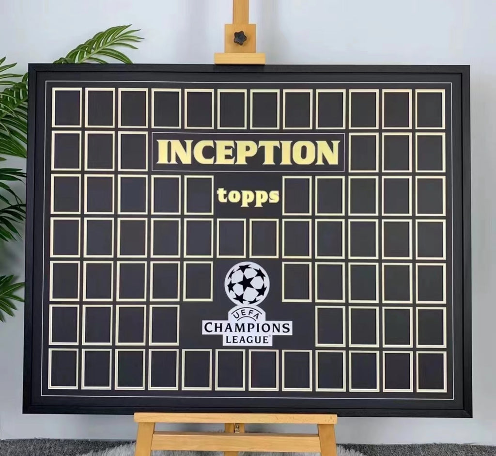 UEFA CHAMPIONS LEAGUE Trading Card with Personalized Custom Design Framed 00009