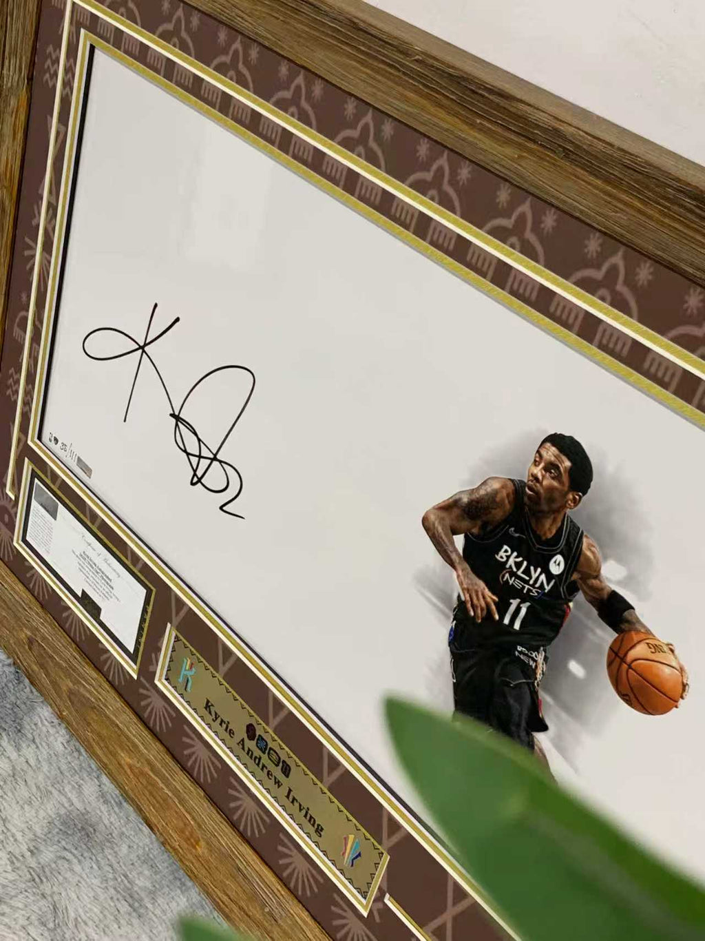 Kyrie Irving Poster Custom Framing 000222