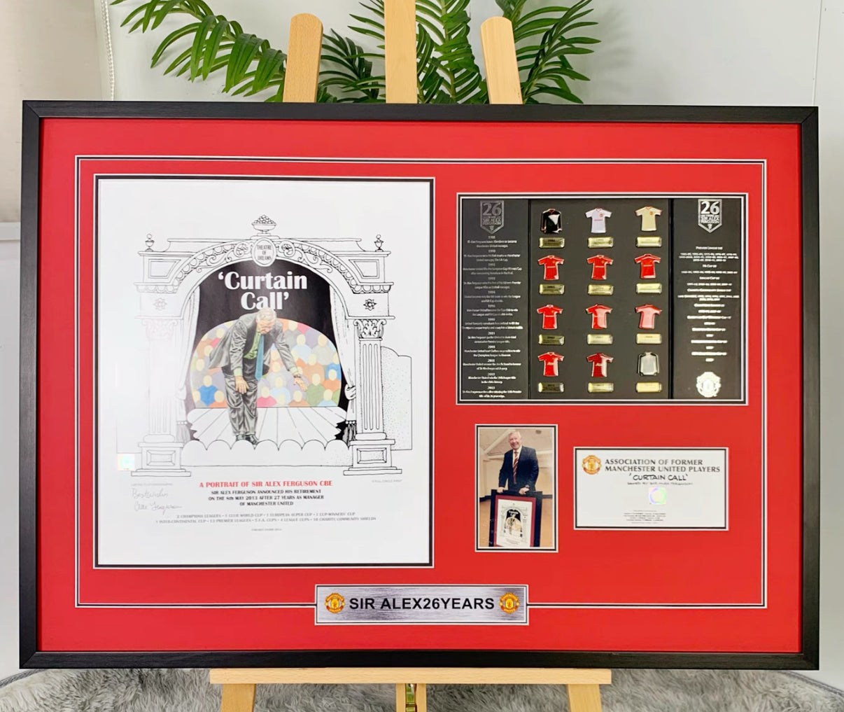 Poster with Personalized Custom Design Framed 000012