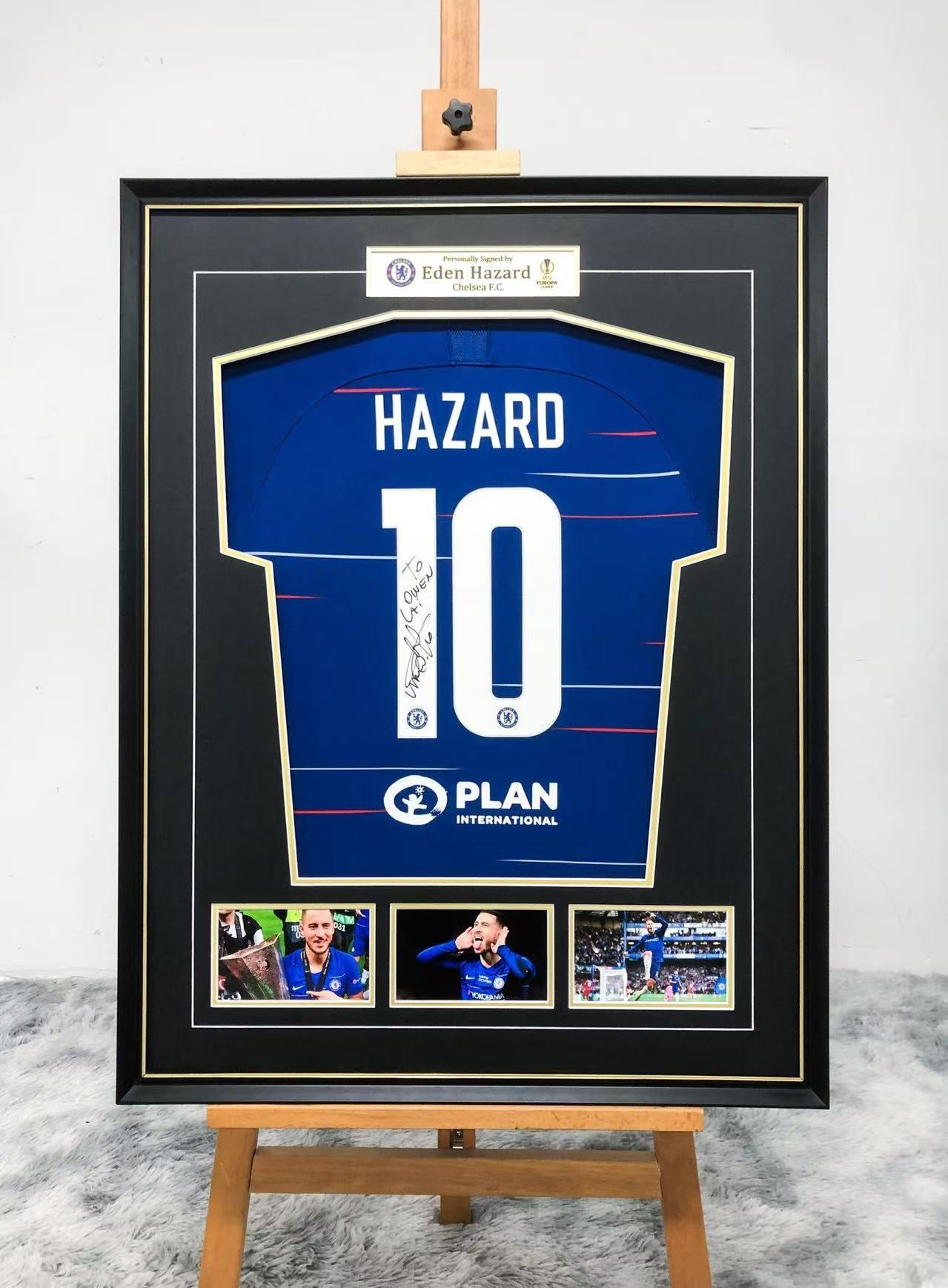 Chelsea FC 簽名球衣經典設計裱框00006