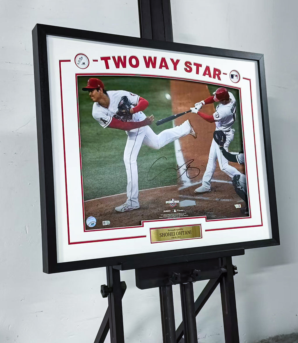 Shohei Ohtani Poster Custom Framing 00096