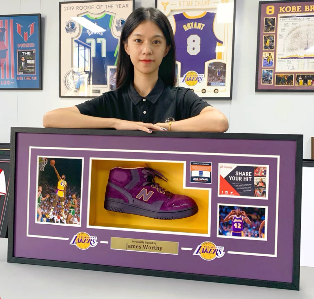 NB Sentimental Item with Personalized Custom Design Framed  00006