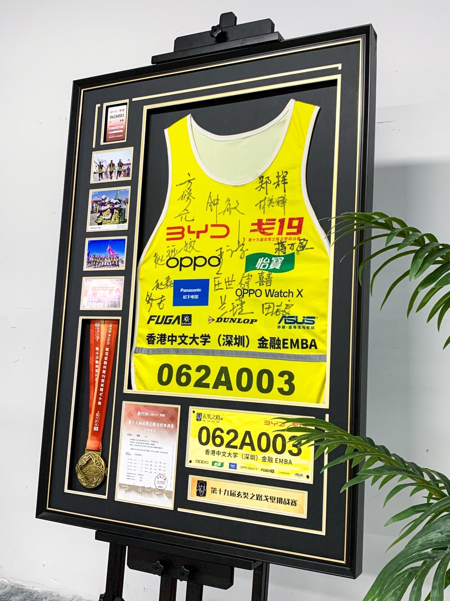 Sportswear custom framing 000146