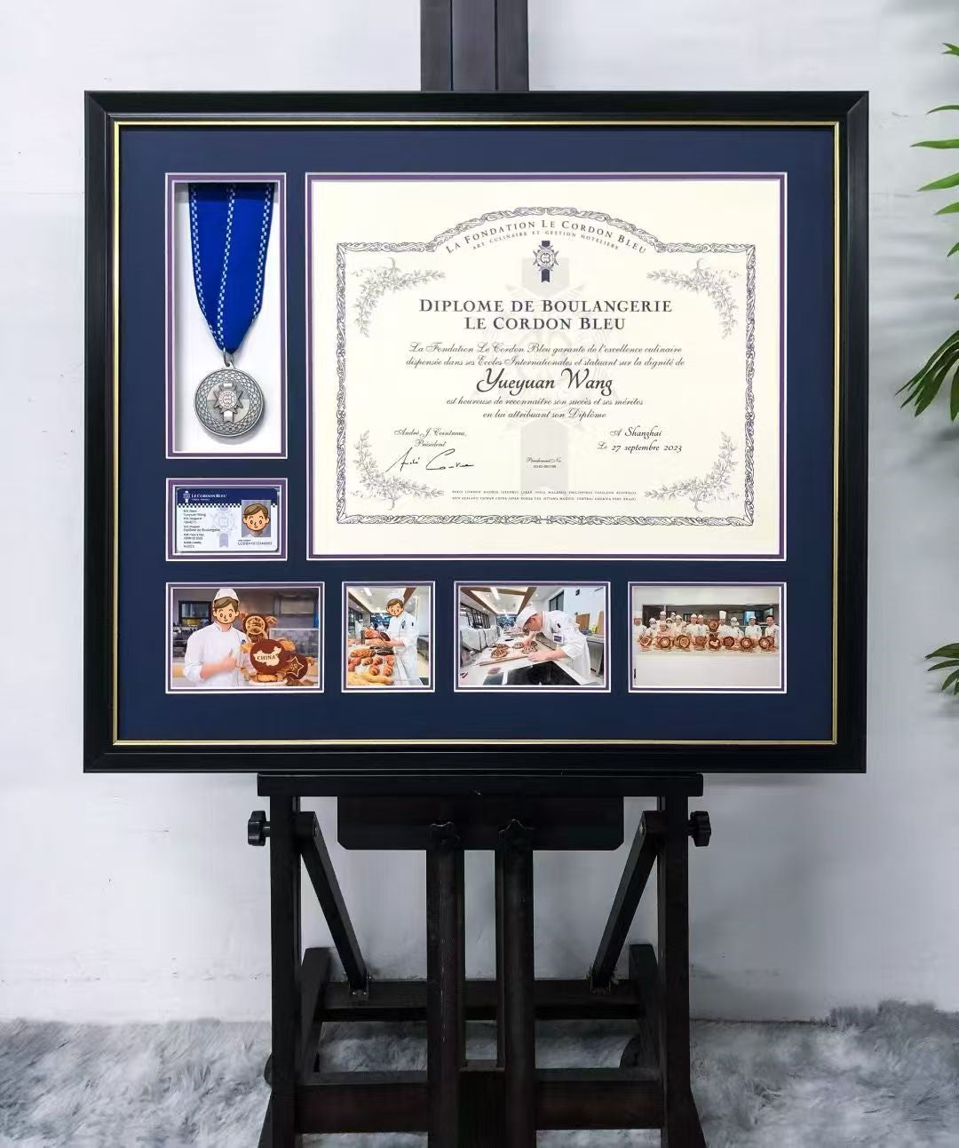 Certificate custom framing 000197