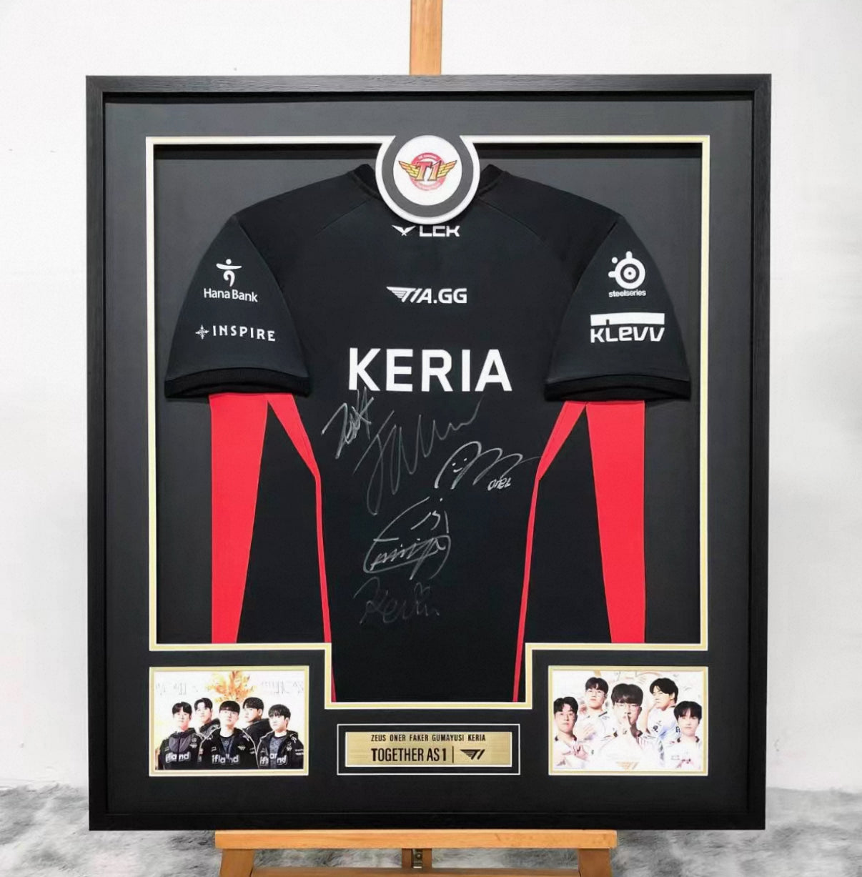 T-shirt Sentimental Item with Personalized Custom Design Framed 000166