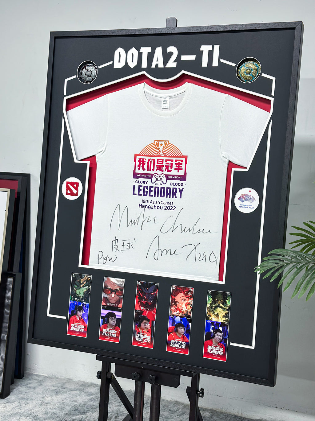 DOTA2 Custom T-Shirt Custom Framing