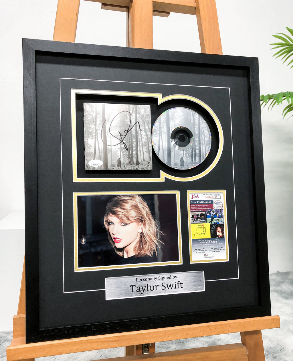 Taylor Swift vinyl records custom framing 000231