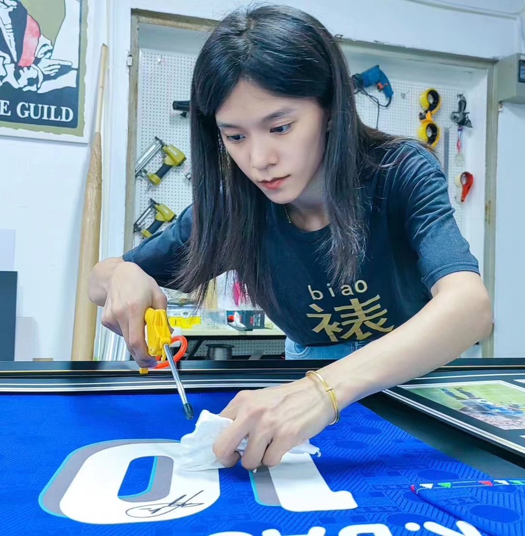 Roberto Baggio Italy Jersey Framing 00009