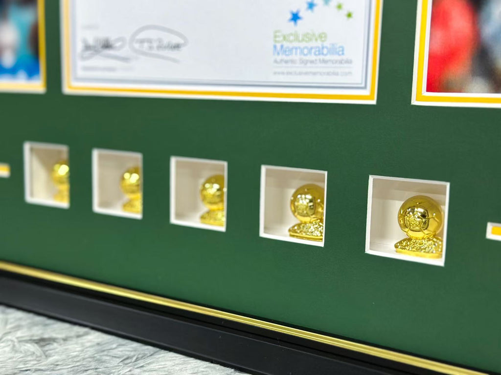 Cristiano Ronaldo&Lionel Messi Jersey  Framing 00027