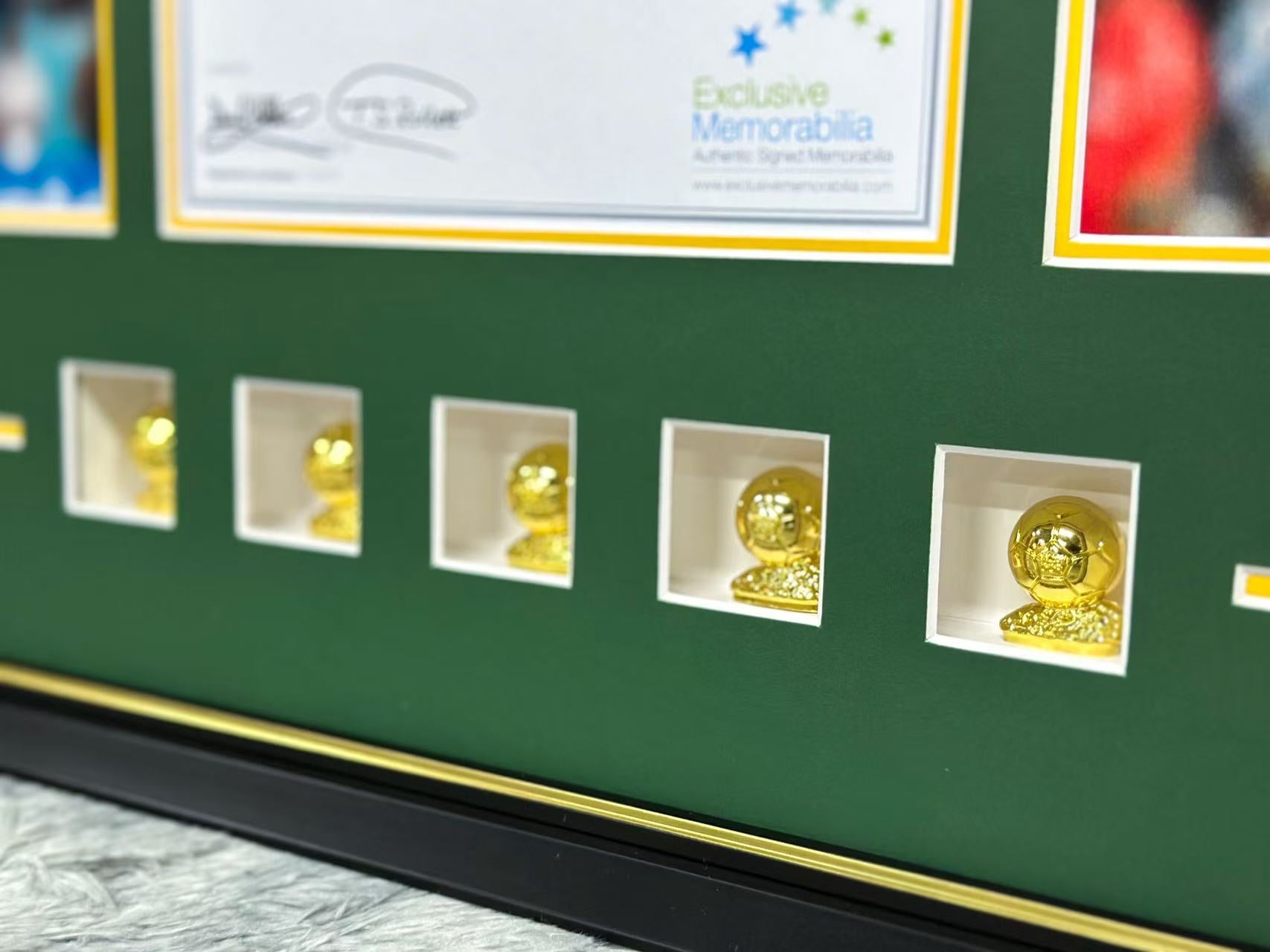 Cristiano Ronaldo&Lionel Messi Jersey  Framing 00027