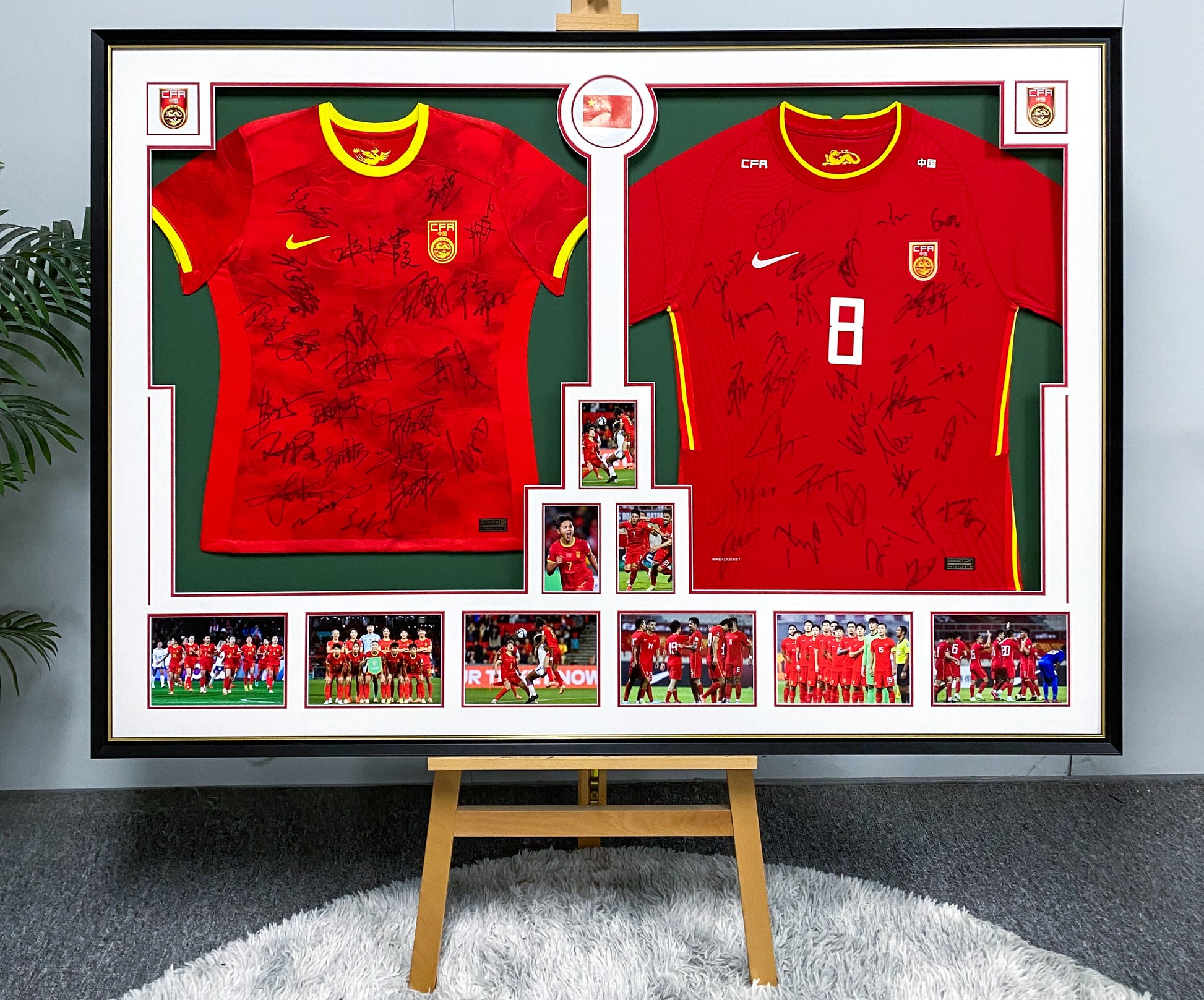 Custom Football Jersey Framing 000220