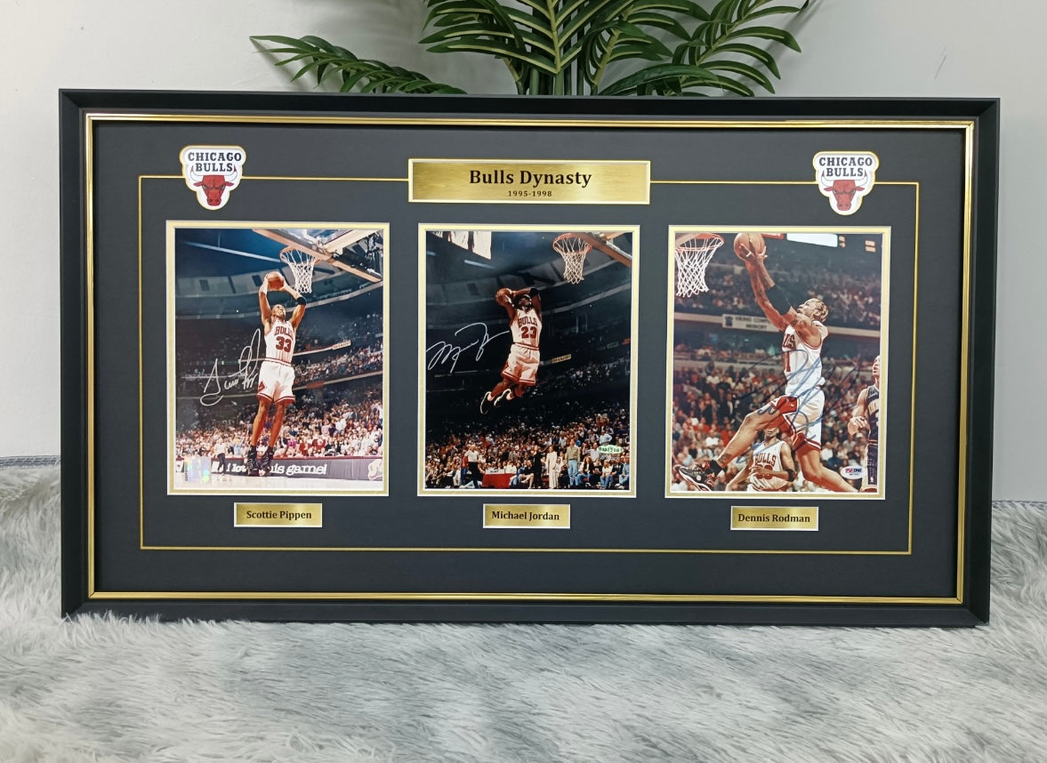 Michael Jordan Poster with Personalized Custom Design Framed 000064