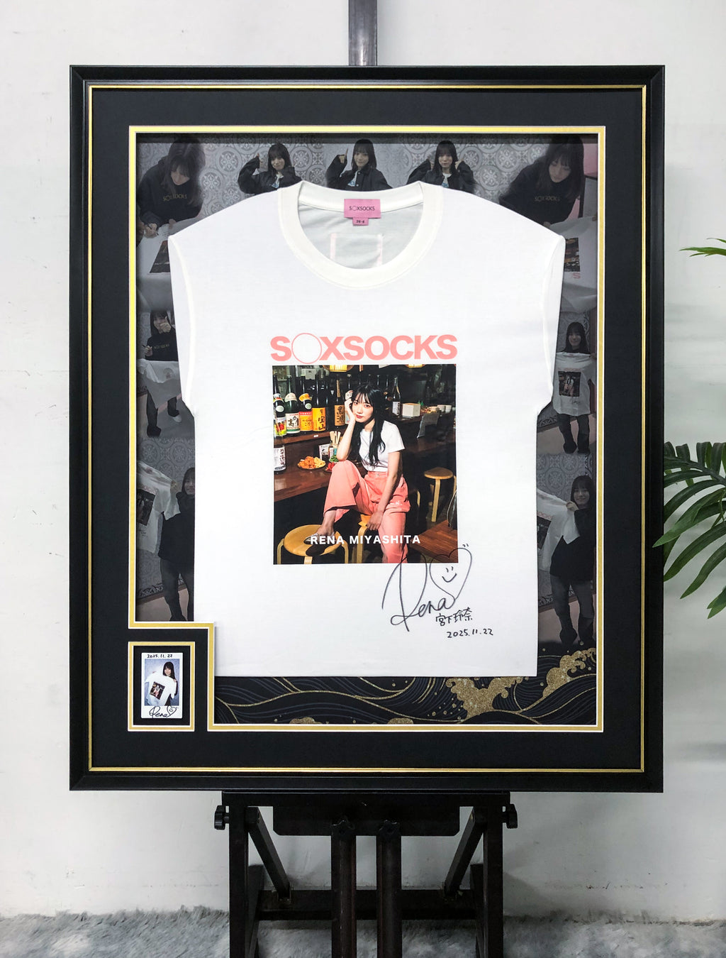 Rena Miyashita Custom T-Shirt Framing 000254