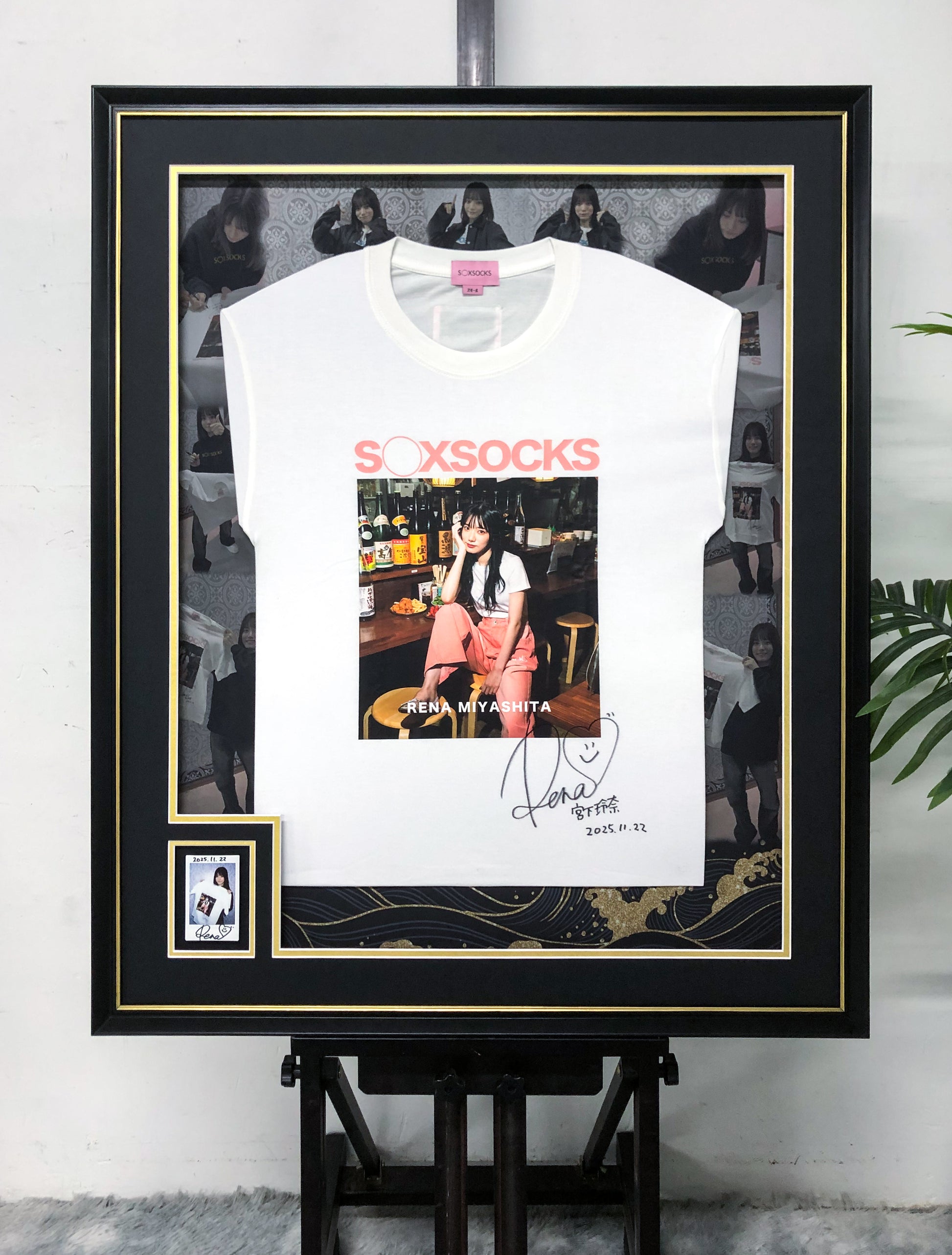 Rena Miyashita Custom T-Shirt Framing 000254